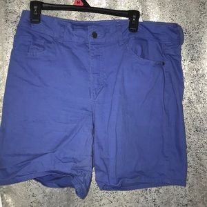 Blue shorts
